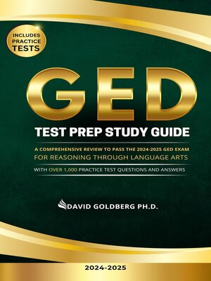 cover image of GED Test Prep Study Guide